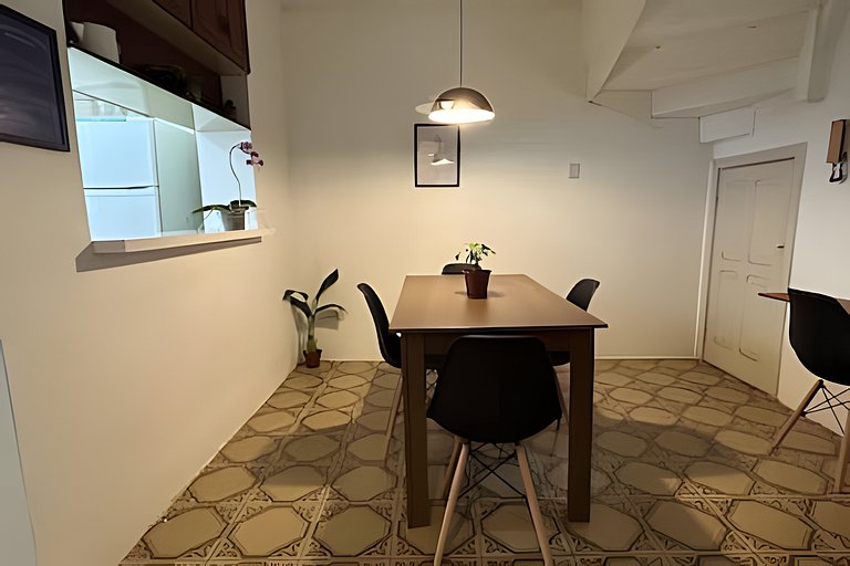 Bed in mixed room near Ibirapuera and CASV