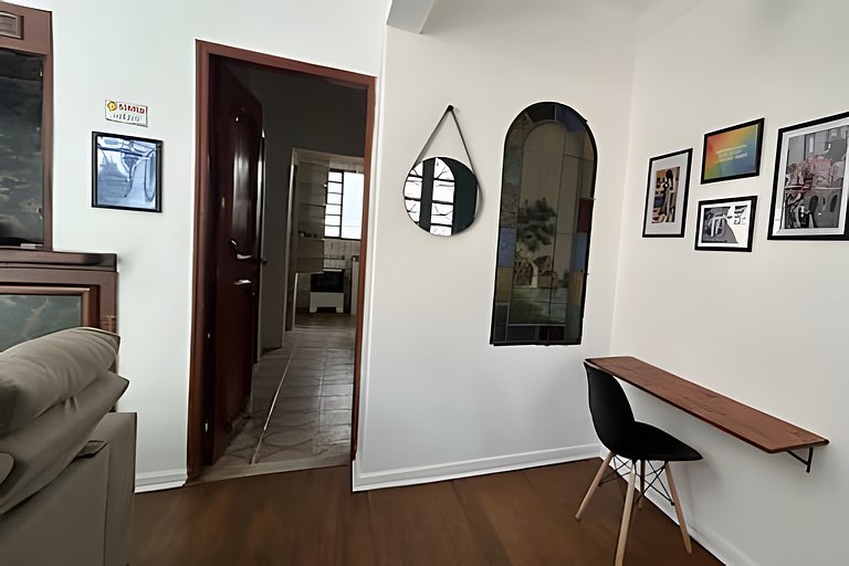 Cama en habitación compartida cerca de Ibirapuera y CASV