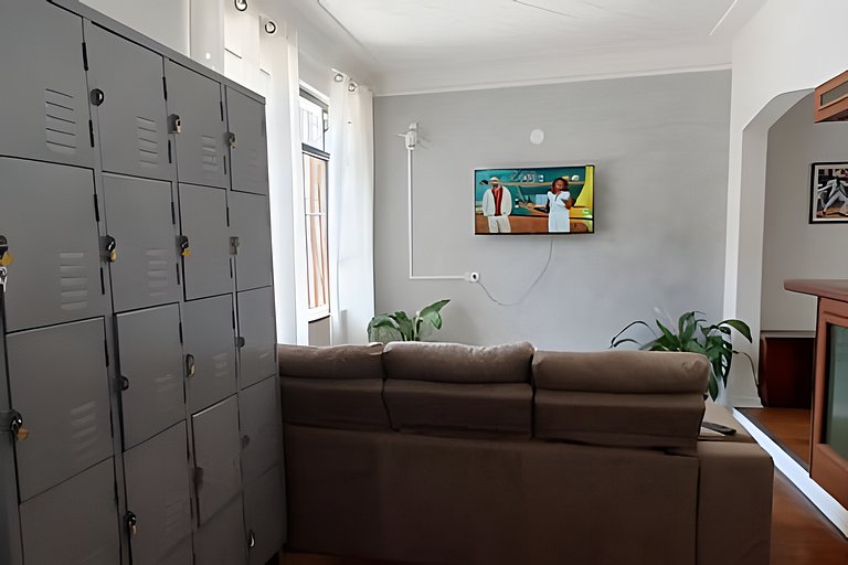 Cama en habitación compartida cerca de Ibirapuera y CASV