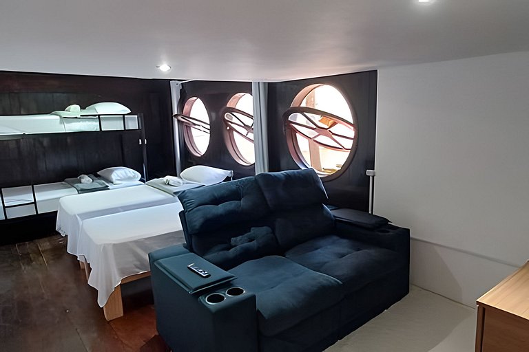 Quarto para grupos próximo ao Ibirapuera e ao CASV
